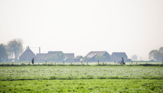 Fietsers in het Hollandsche IJsselgebied