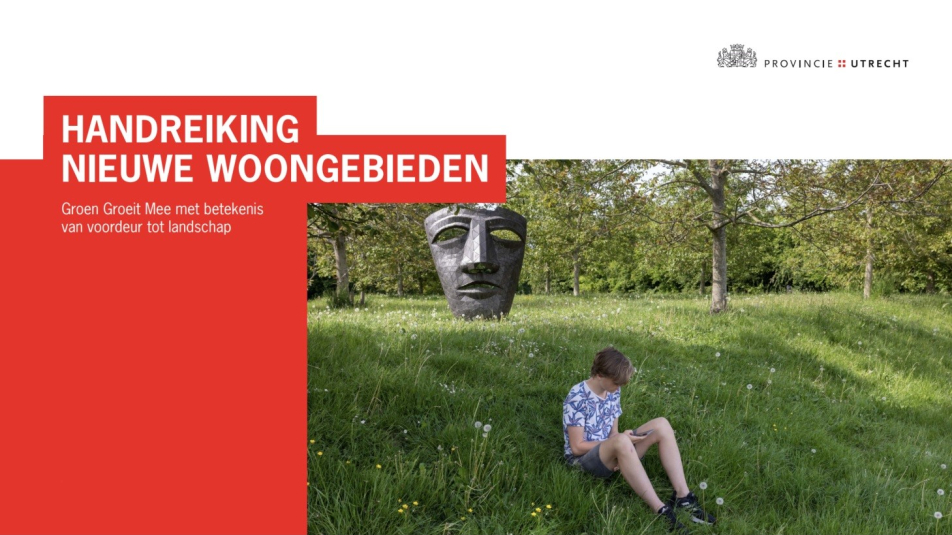 Omslag van de Handreiking Nieuwe Woongebieden